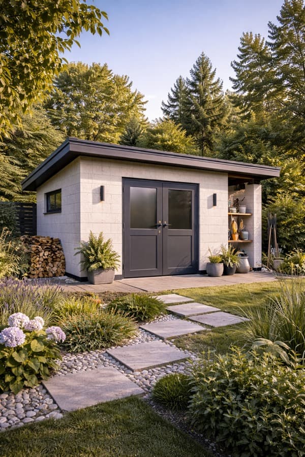 Хозпостройка из газобетона в Ростове-на-Дону